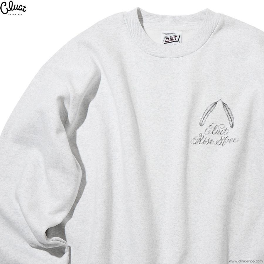 CLUCT クラクト CLUCT JOYTOWN [CREW SWEAT] (ASH) #05126 トップス スウェット アメカジ 裏起毛 クルーネ | CLUCT