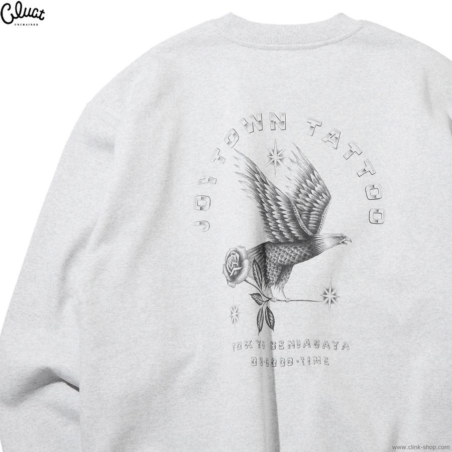 CLUCT クラクト CLUCT JOYTOWN [CREW SWEAT] (ASH) #05126 トップス スウェット アメカジ 裏起毛 クルーネ | CLUCT | 01