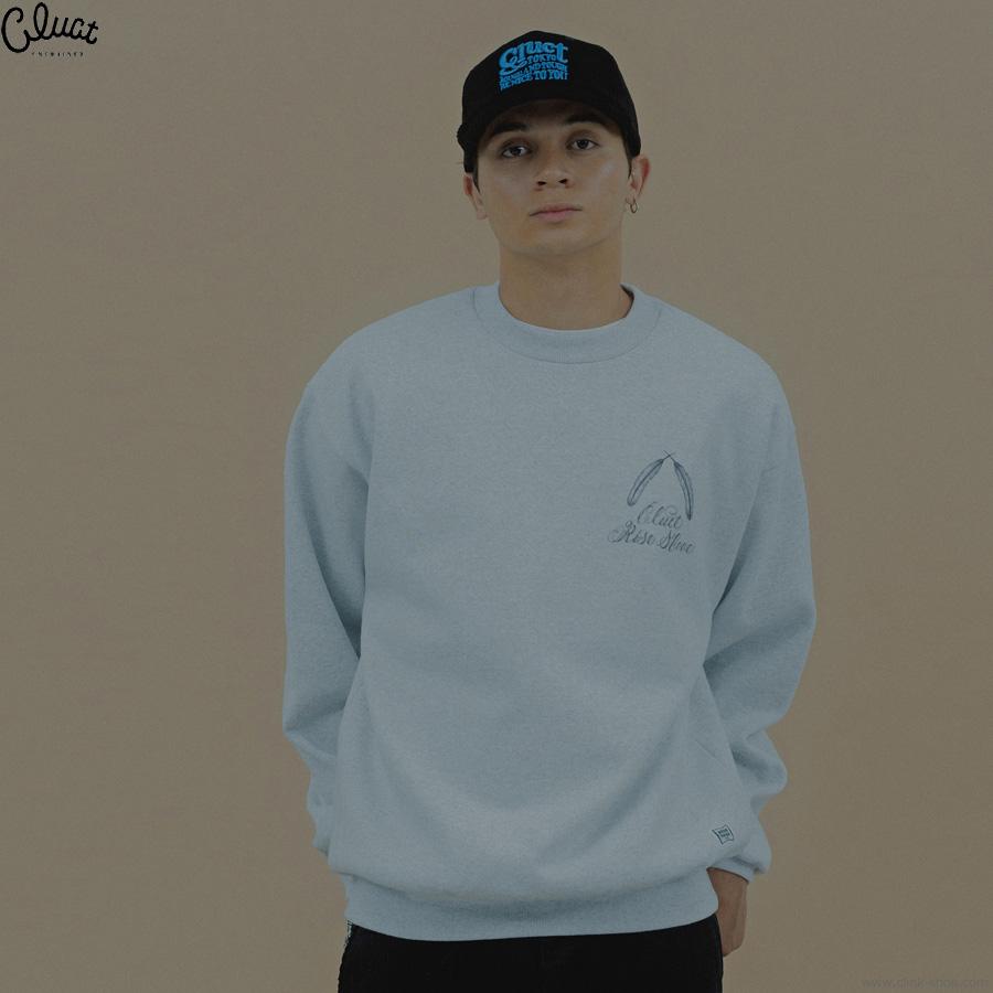 CLUCT クラクト CLUCT JOYTOWN [CREW SWEAT] (ASH) #05126 トップス スウェット アメカジ 裏起毛 クルーネ | CLUCT | 08