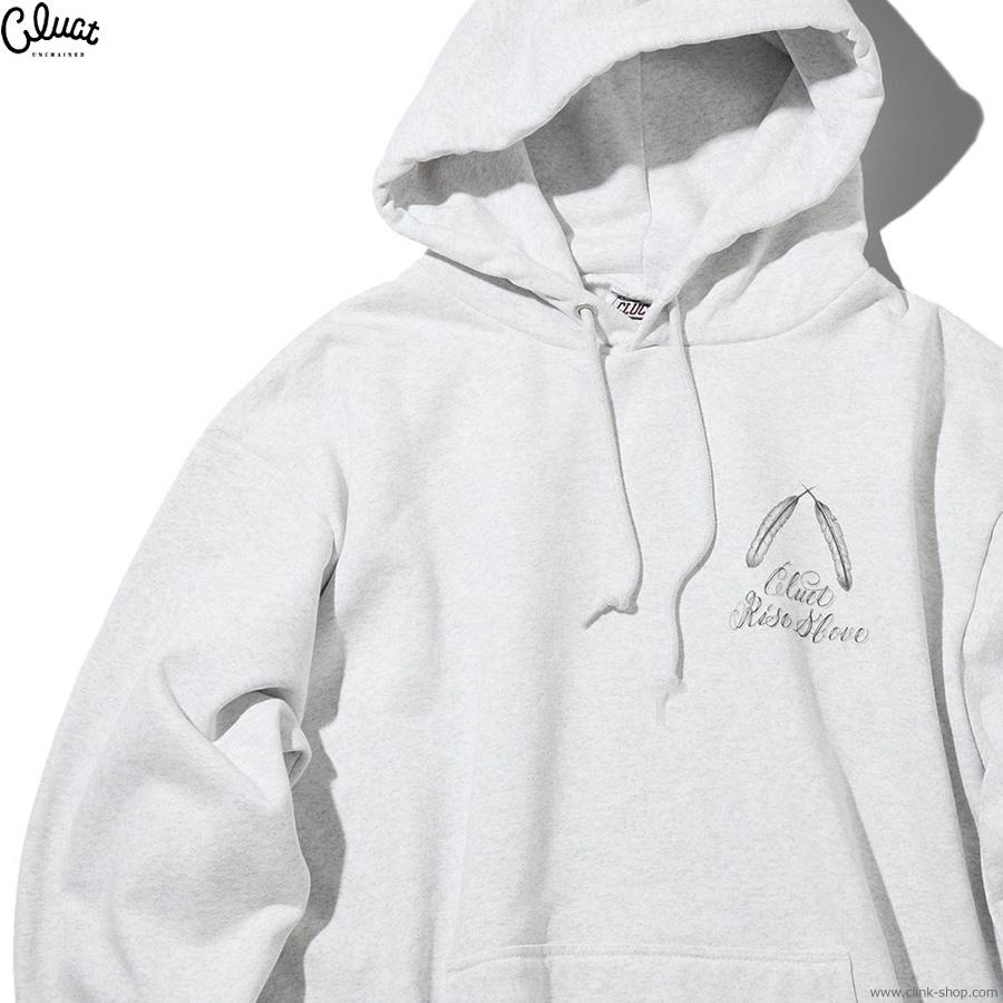 CLUCT クラクトCLUCT JOYTOWN [HOODIE] (ASH) #05129 トップス スウェット アメカジ 裏起毛 プルオーバーパーカ | CLUCT | 01