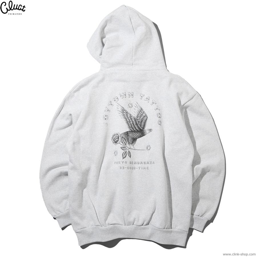 CLUCT クラクトCLUCT JOYTOWN [HOODIE] (ASH) #05129 トップス スウェット アメカジ 裏起毛 プルオーバーパーカ | CLUCT | 03