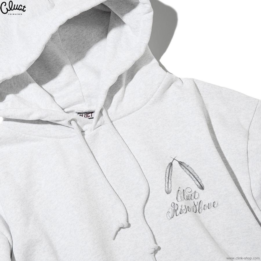 CLUCT クラクトCLUCT JOYTOWN [HOODIE] (ASH) #05129 トップス スウェット アメカジ 裏起毛 プルオーバーパーカ | CLUCT | 04