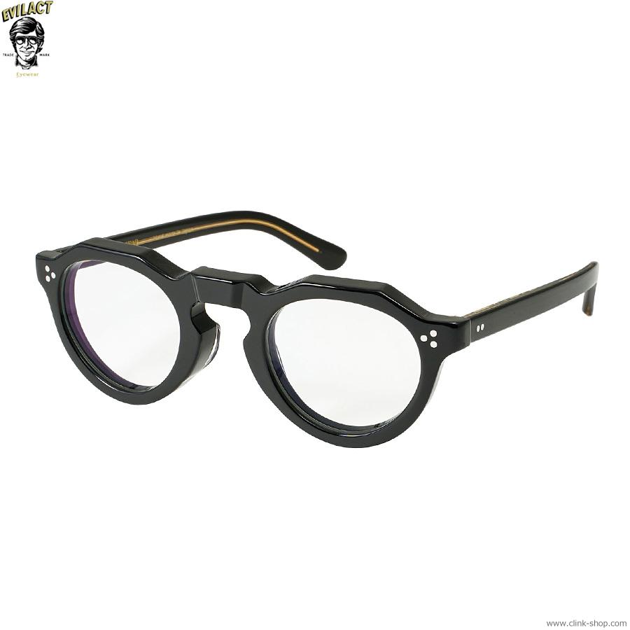 イーブルアクト EVILACT EYEWEAR ROYAL - BLACK×A.CLEAR/PHOTOCHROMIC GRAY LENS [EAE24-16-01] MADE IN JAPAN 日本人 装着感 防風性 バイカーシェード｜clink｜02