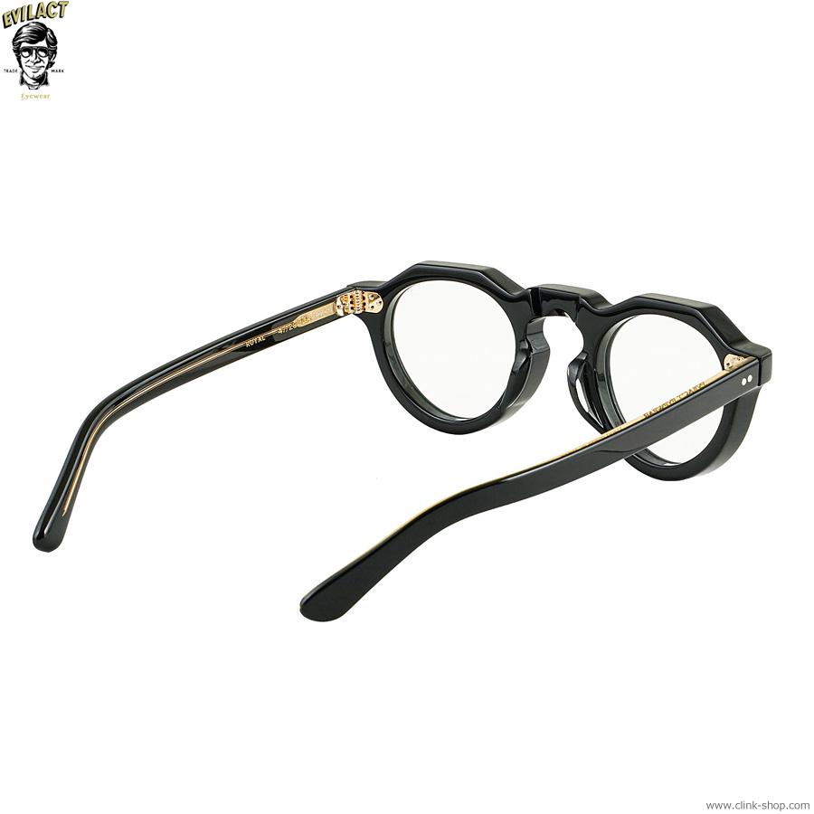 イーブルアクト EVILACT EYEWEAR ROYAL - BLACK×A.CLEAR/PHOTOCHROMIC GRAY LENS [EAE24-16-01] MADE IN JAPAN 日本人 装着感 防風性 バイカーシェード｜clink｜03