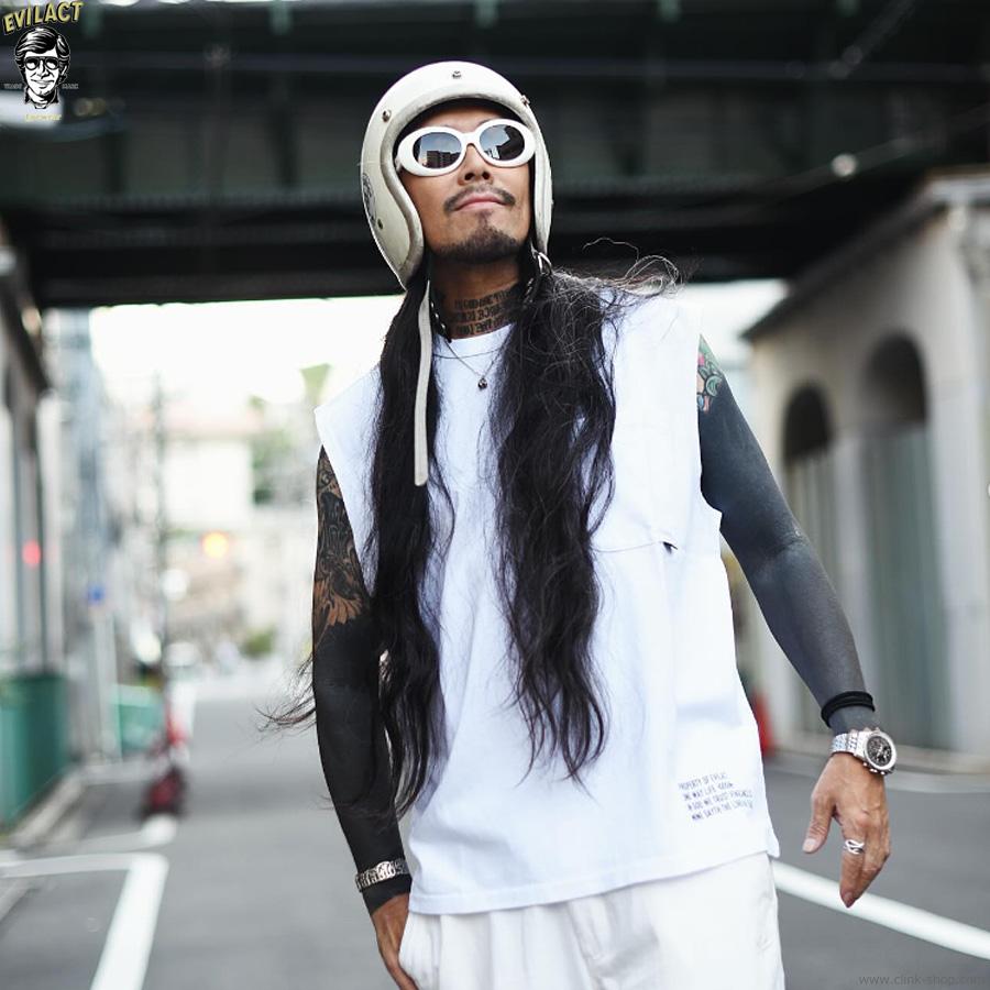 イーブルアクトEVILACT EYEWEAR EAGLE - VANILA WHITE×A.CLEAR/SMOKE