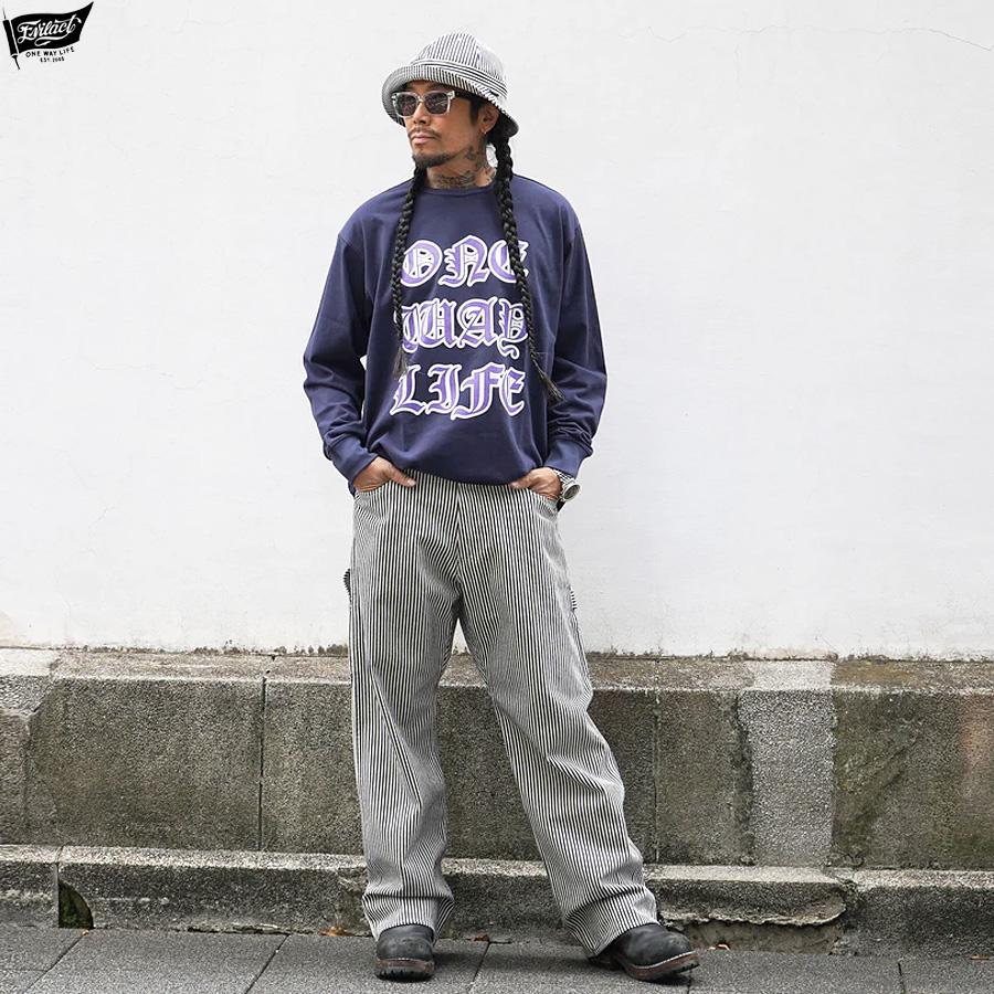 SALE 30％OFF！イーブルアクト EVILACT PAINTER PANTS (HICKORY