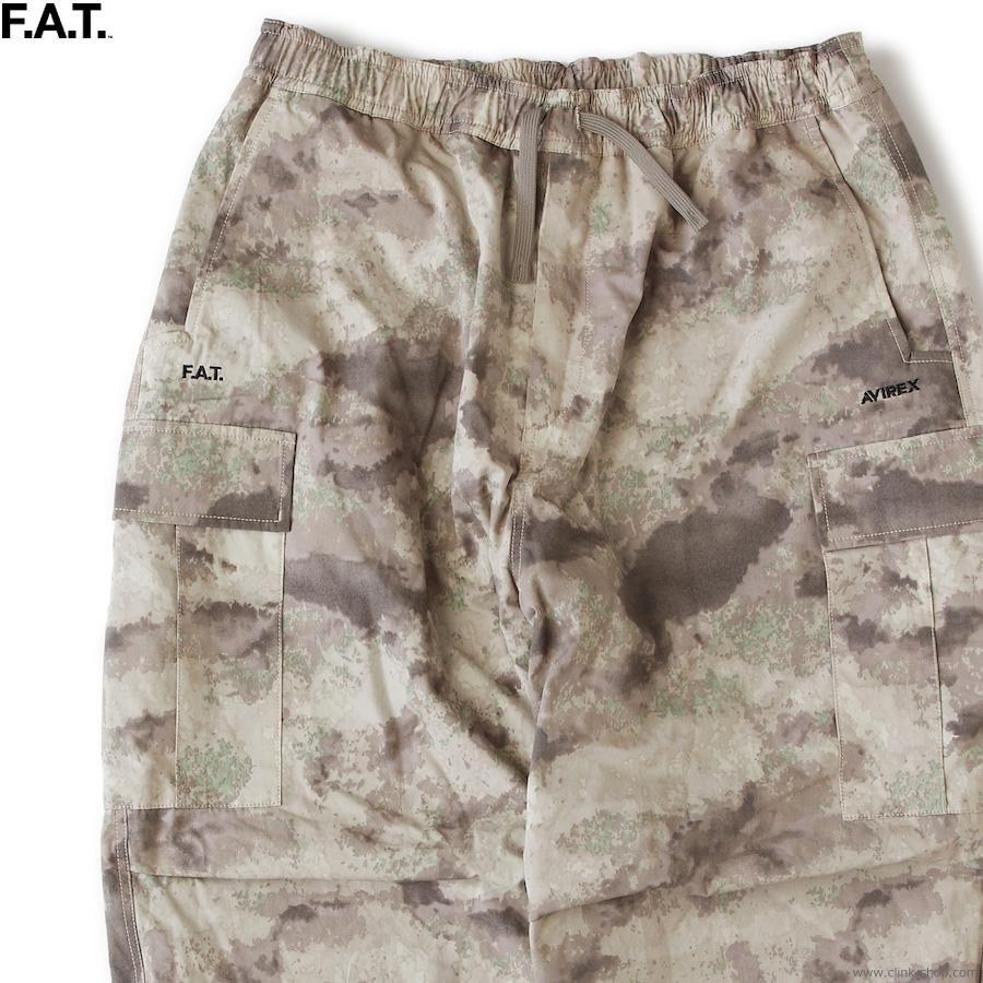 F.A.T. エフエーティー F.A.T. × AVIREX F-65A.TAC(GRAY) [F32520-PN32] ボトムス カーゴパンツ セッ | FAT