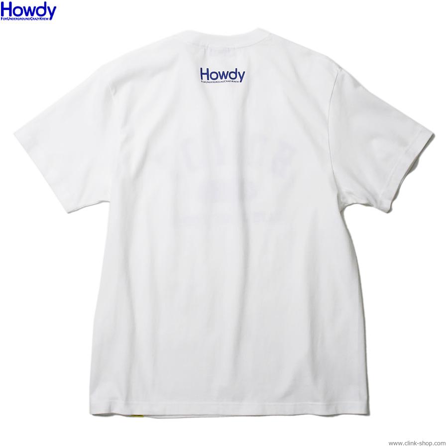 ハウディ Howdy College T (WHITE) [HDW2401-TE02] メンズ Tシャツ 半袖 : CLINK - 通販 ...