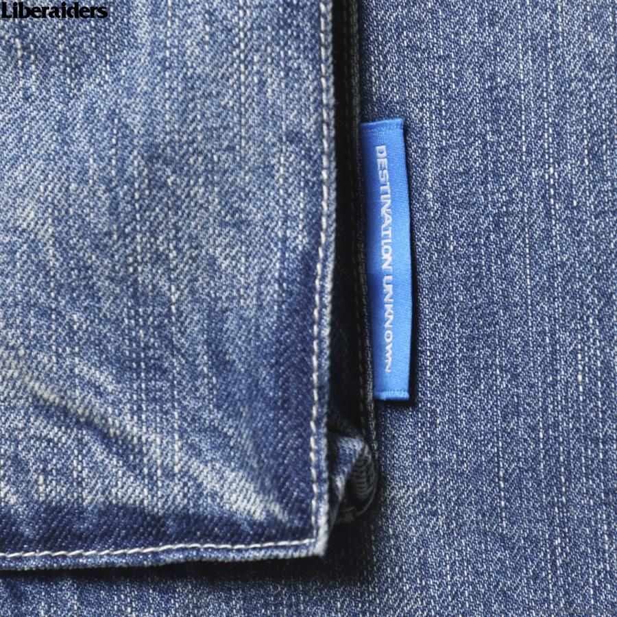 LIBERAIDERS リベレイダーズ LIBERAIDERS DENIM CARGO PANTS (BLUE) #77709 メンズ ボトムス パン | Liberaiders | 05