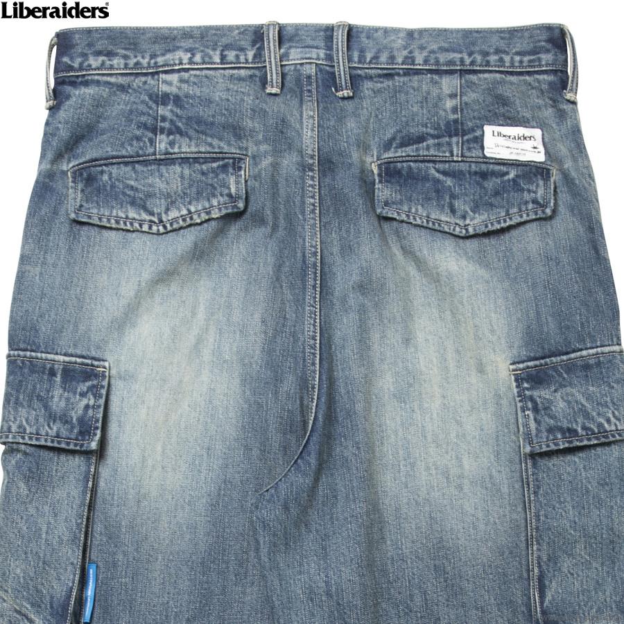 LIBERAIDERS リベレイダーズ LIBERAIDERS DENIM CARGO PANTS (BLUE) #77709 メンズ ボトムス パン | Liberaiders | 06