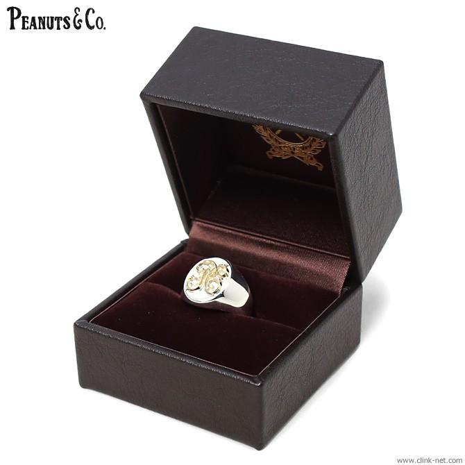 Peanuts＆Co. SIGNET RING S/K18×Silver PEANUTS＆CO Peanuts＆Co. SIGNET RING S/K18×Silver : CG-STORE