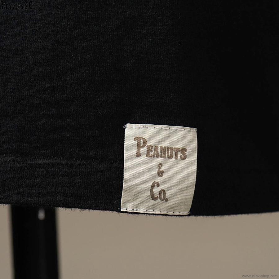 ピーナッツアンドカンパニー PEANUTS & CO. × GLAD HAND & Co. Mr.SMILEY - S/S T-SHIRTS (BLACK) メンズ Tシャツ 半袖｜clink｜04