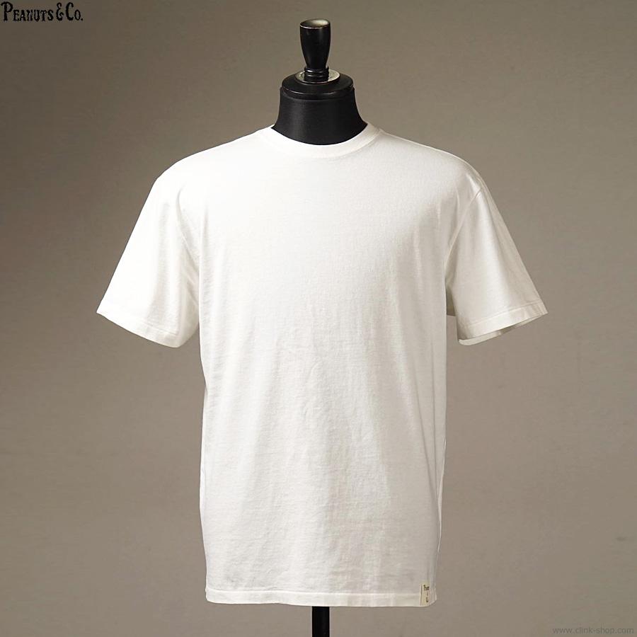 ピーナッツアンドカンパニー PEANUTS & CO. × GLAD HAND & Co. Mr.SMILEY - S/S T-SHIRTS (WHITE) メンズ Tシャツ 半袖｜clink｜02