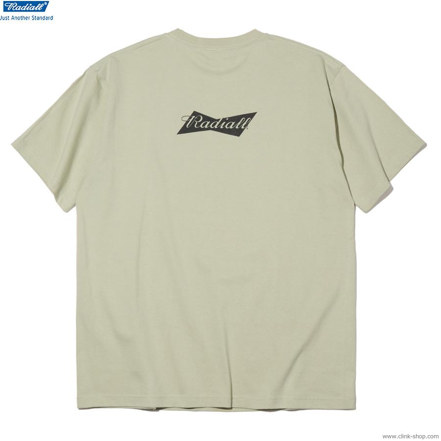 ラディアル RADIALL AFTER BEER - CREW NECK T-SHIRT S/S (SAGE GREEN) [RAD-25MS-TEE003] | RADIALL | 02