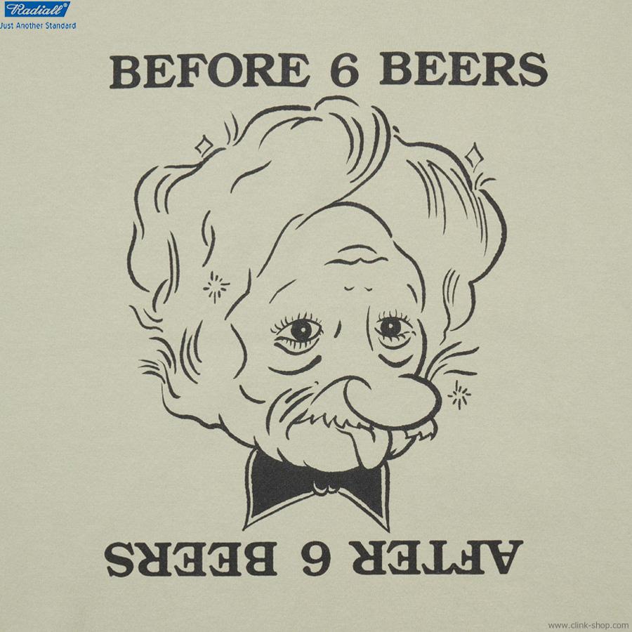 ラディアル RADIALL AFTER BEER - CREW NECK T-SHIRT S/S (SAGE GREEN) [RAD-25MS-TEE003] | RADIALL | 03