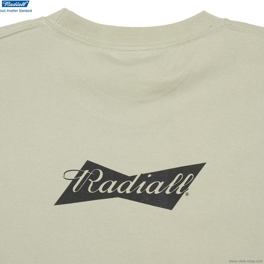 ラディアル RADIALL AFTER BEER - CREW NECK T-SHIRT S/S (SAGE GREEN) [RAD-25MS-TEE003] | RADIALL | 04