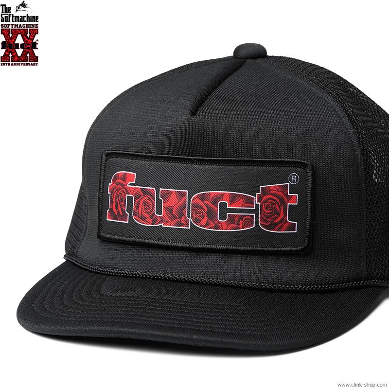 ソフトマシーン SOFTMACHINE ROSE FILL FUCT OG LOGO CAP [FUCT×SOFTMACHINE