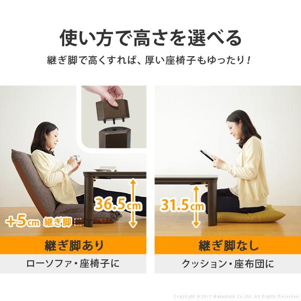 こたつ 折りたたみ 正方形 フラットヒーター折れ脚こたつ-フラットモリス75ｘ75cm 保温綿入りはっ水こたつ布団エルク柄 2点セット テレワーク 在宅ワーク 