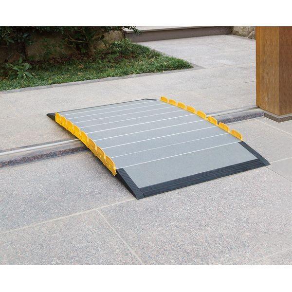 【正規販売店】 車いす用スロープ 段ない・ス ロールタイプ 2100 長さ210cm 日本製 介護保険レンタル 株式会社シコク 【RI2167166589】(75988円)