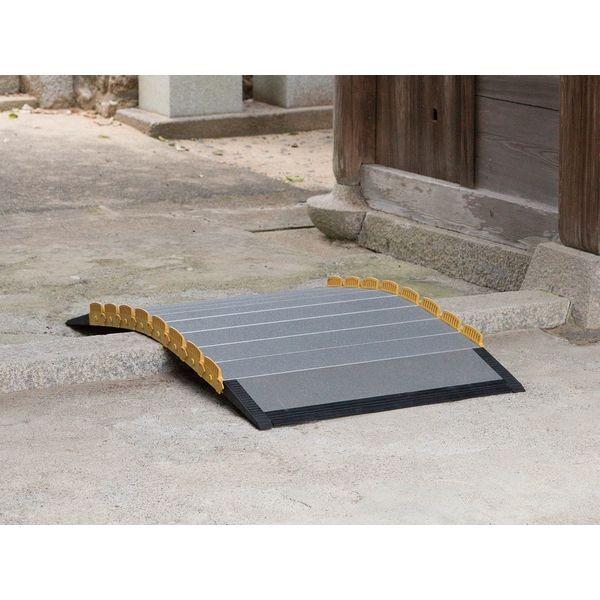 【正規販売店】 車いす用スロープ 段ない・ス ロールタイプ 2100 長さ210cm 日本製 介護保険レンタル 株式会社シコク 【RI2167166589】(75988円)