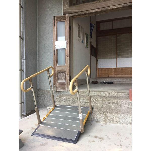 玄関用ベストサポート手すり Sp 2 1 全幅77 5cm 長さ100cm 日本製 介護保険レンタル 株式会社シコク 手すり Bollywoodpapa Com