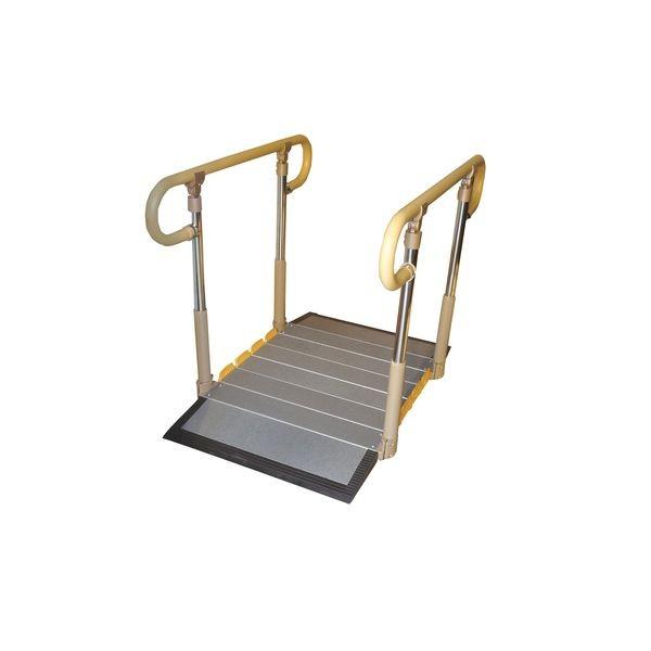 現品発送 玄関用ベストサポート手すり SP 2-2 全幅77.5cm 長さ120cm 日本製 介護保険レンタル 株式会社シコク 【QGW2705506381】(94864円)