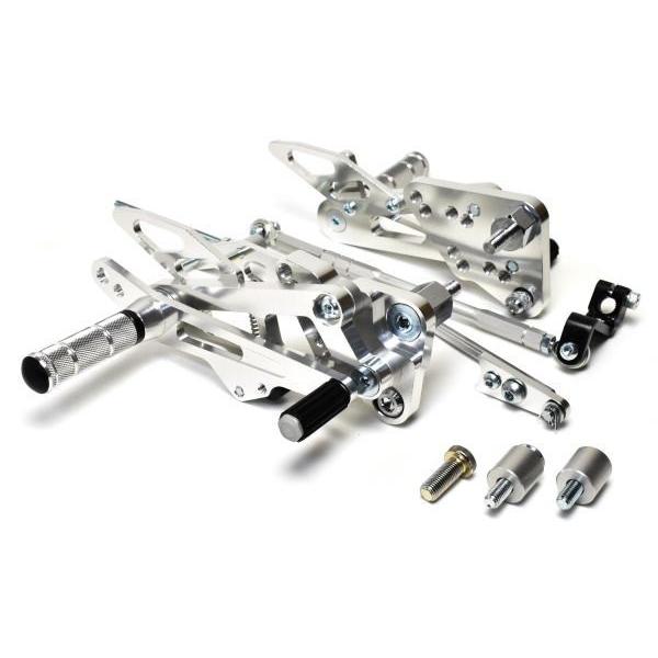 クリッピングポイント製 5ポジションバックステップキット 適合：エイプ50(キャブ車)