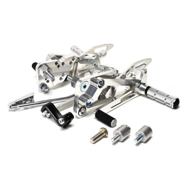 クリッピングポイント製 5ポジションバックステップキット 適合：エイプ50(キャブ車) 