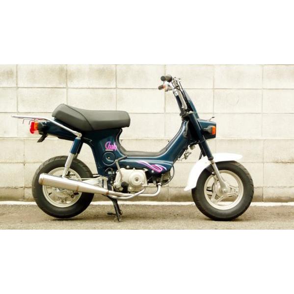 ホンダ シャリー用マフラー 耐熱クリア マフラーのみ販売 在庫〇 ノーマルタイプ 楽天市場】ホンダ シャリー Dokan (どかん) マフラー 50φ 耐熱