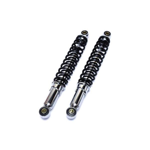 クリッピングポイント製 ツーリングリアショック330mm2本セット(シルバー/5段階イニシャル) 適合：スーパーカブ110(JA07) |  | 01