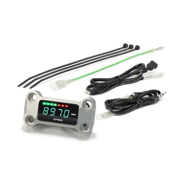 海外輸入 Opmid製 Opmトップインジケータータコメーター シルバー 適合 モンキー125 Jb02 人気ブランド Atempletonphoto Com