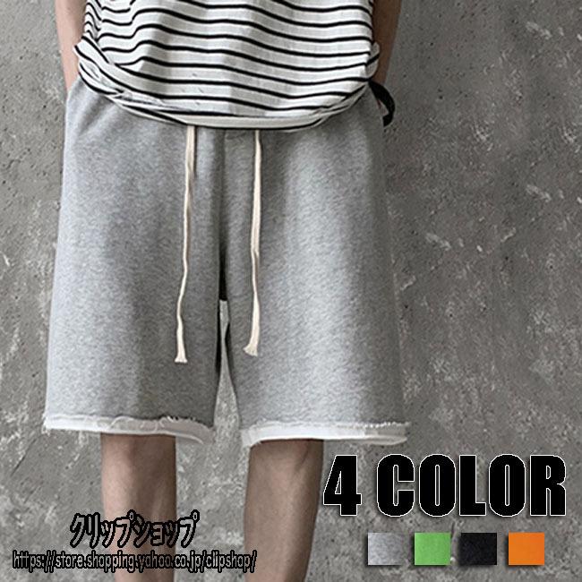 カジュアルパンツ メンズ 短パン フェイクレイヤード 大きいサイズ ハーフパンツ ショートパンツ メンズパンツ 夏 メンズファッション 4色 Hyyrndk1001 クリップショップ 通販 Yahoo ショッピング