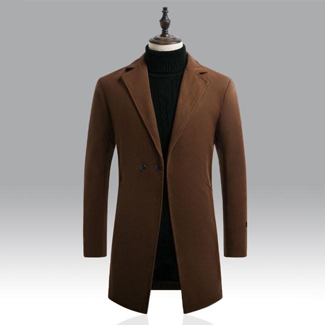 ロング メンズ チェスターコート アウター ステンカラーコート 大きいサイズ ロングコート ビジネス 秋冬 ブラック ブルー グレー コート メンズ用 5色 Yrdy1034 クリップショップ 通販 Yahoo ショッピング