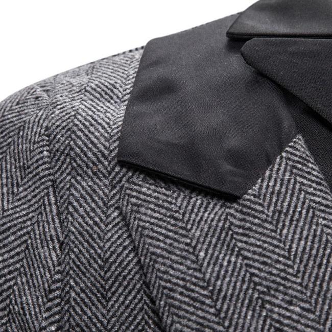 メンズ チェスターコート メンズ ロングコート コート 人気 カジュアル ビジネス 通勤 秋冬 メンズ グレー メンズファッション Yrdy1057 クリップショップ 通販 Yahoo ショッピング