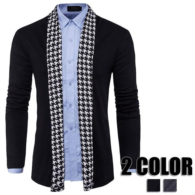 カーディガン ニット ジャケット メンズ 秋冬 メンズ カーディガン 暖かい ニットジャケット 秋物 冬物 ウィンター メンズ 2色 Yrks1009 クリップショップ 通販 Yahoo ショッピング