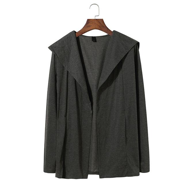 カーディガン 無地ニット メンズ フード付き 長袖 セーター 秋冬 ニットメンズ カーディガン メンズファッション 4色 Yrks1032 クリップショップ 通販 Yahoo ショッピング