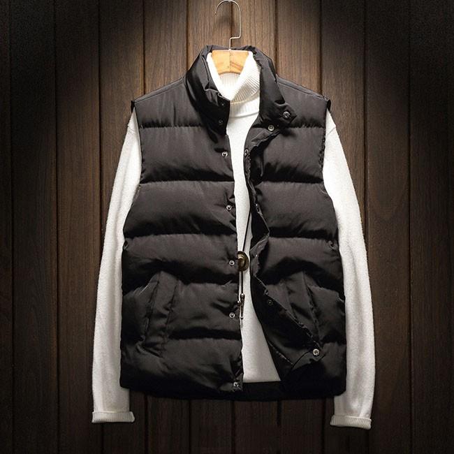 中綿ベスト メンズ 無地 ベスト 暖かい 中綿 無地 大きいサイズ アウター メンズベスト 秋冬 ベスト メンズ ブラック Yrma1038 クリップショップ 通販 Yahoo ショッピング