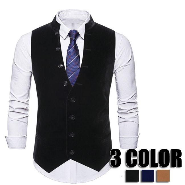スーツベスト メンズ ベスト 無地 ビジネス カジュアル ベスト ブラック ブルー カーキ メンズベスト 無地 紳士服 ベスト フォーマル ジレベスト メンズ用 3色 Yrmj10 クリップショップ 通販 Yahoo ショッピング