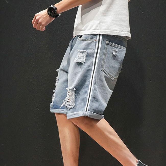 デニム ショートパンツ メンズ ダメージ 細身 ハーフパンツ 大きいサイズ ショーツ 短パン デニムパンツ ジーンズ ジーパン 春夏 メンズファッション Yrnd1001 クリップショップ 通販 Yahoo ショッピング