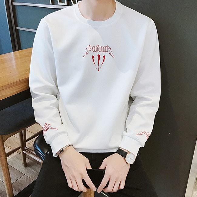 スウェット トレーナー メンズ 長袖 ゆったりトレーナー プルオーバー 秋物 冬物 ホワイト ブラック グレー ピンク メンズ カジュアルトレーナー メンズ用 4色 Yrwy1008 クリップショップ 通販 Yahoo ショッピング