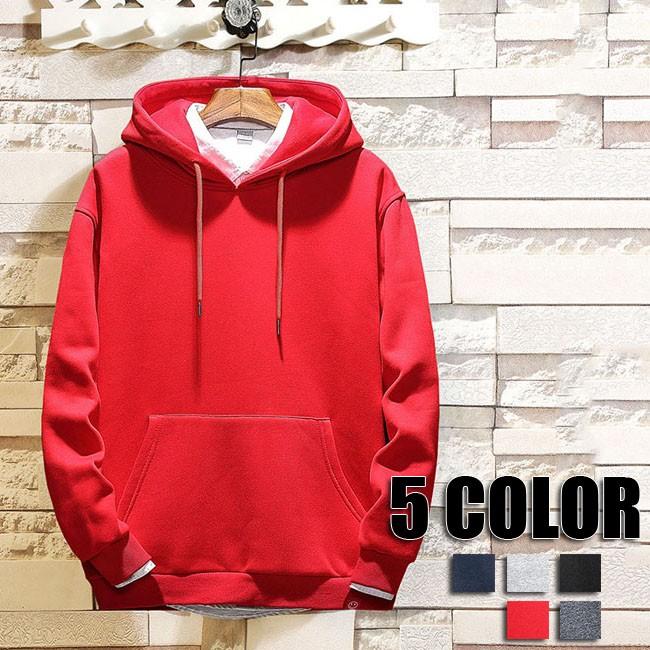 パーカー メンズ 無地 プルオーバーパーカー 長袖パーカー フード付き トップス 厚手 スポーツ 無地パーカー 秋物 冬物 5色 Yrwy1317 クリップショップ 通販 Yahoo ショッピング