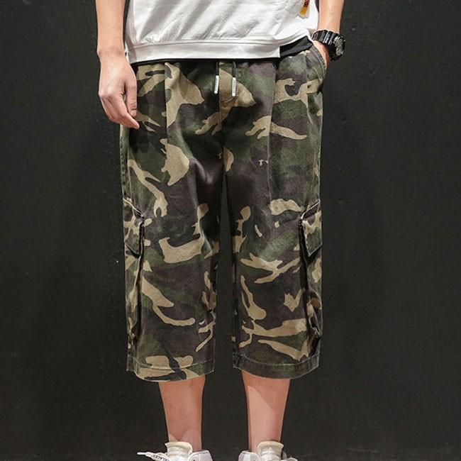 カーゴパンツ メンズ 迷彩 ハーフパンツ 短パン 短め ショートパンツ 7分丈 大きいサイズ メンズパンツ ハーフパンツ カーゴ 春 夏 4色 Yrxd1002 クリップショップ 通販 Yahoo ショッピング