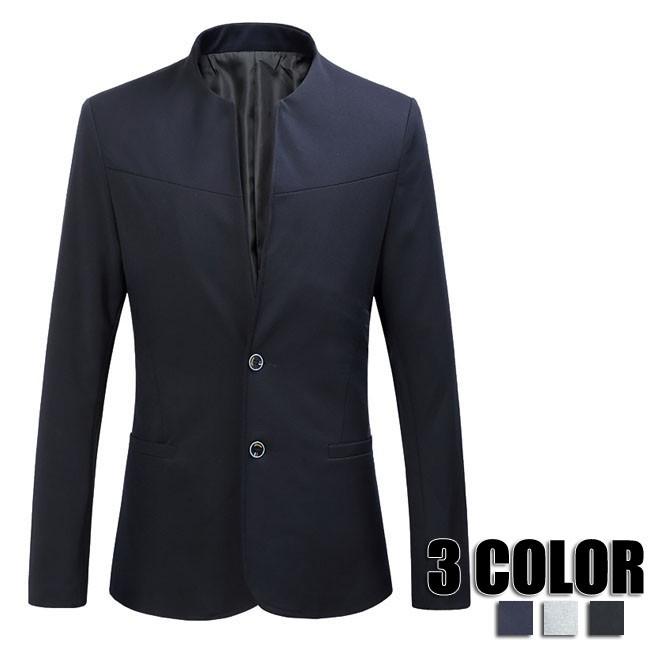 秋 テーラードジャケット メンズ 大きいサイズ 長袖 ブレザー ジャケット コーデ 秋冬 ネイビー ブラック グレー メンズ 3色 Yrxf1024 クリップショップ 通販 Yahoo ショッピング
