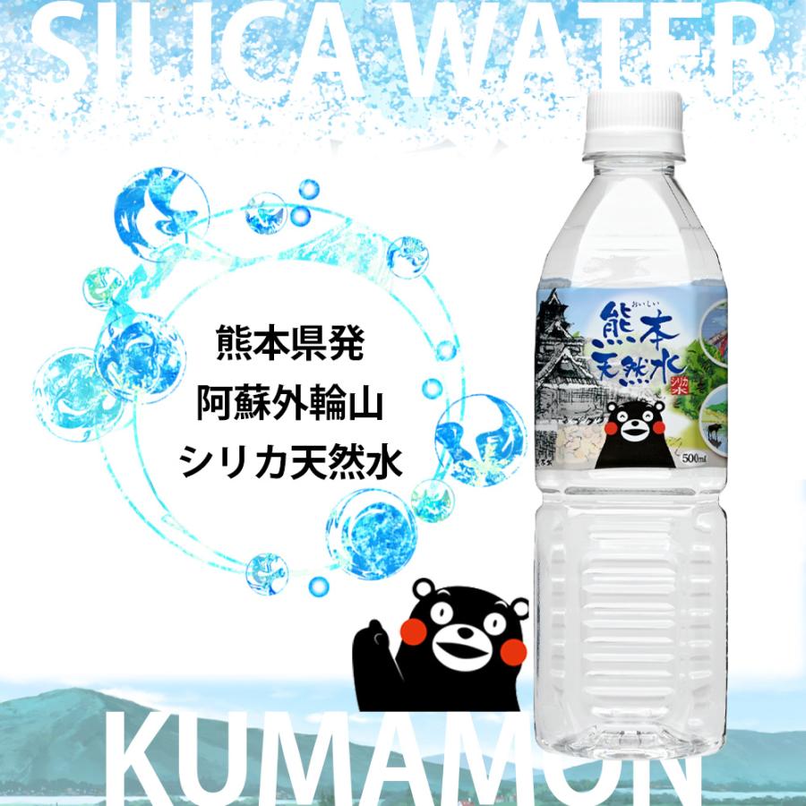 期間限定価格 送料無料 1ケース シリカ水 くまモンの天然水 阿蘇外輪山