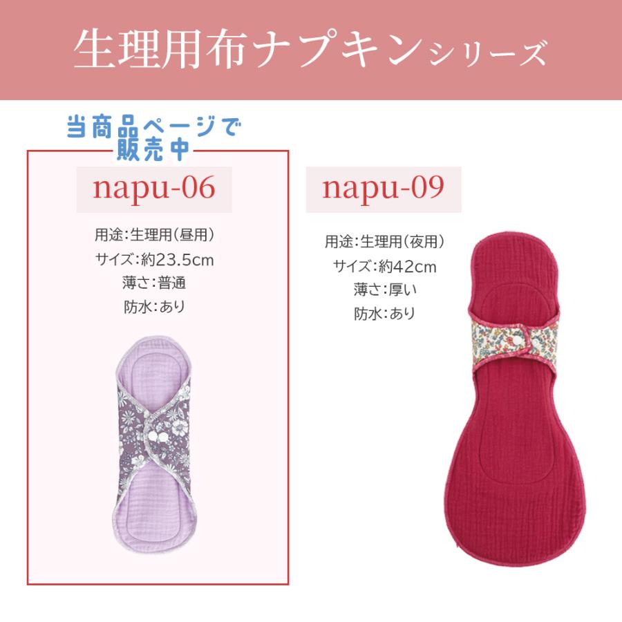 布ナプキン 【選べる3枚】 生理用ナプキン ライナー 日昼用 24.5