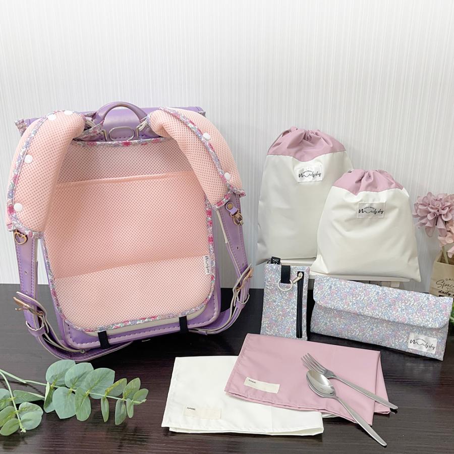 給食袋 ランチバッグ セット 40×30 ノーアイロン 撥水 男の子 女の子