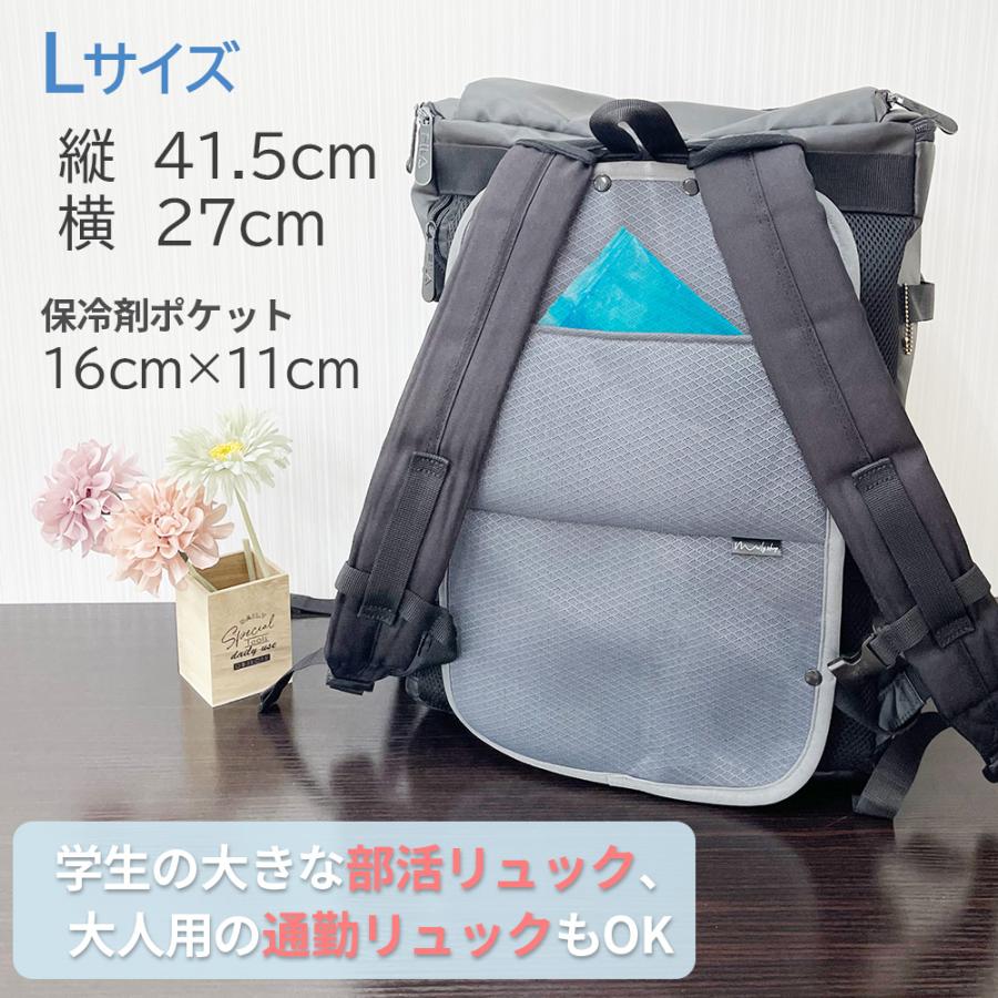 リュックパッド Lサイズ 保冷剤あり 保冷剤パッド ひんやり アイス