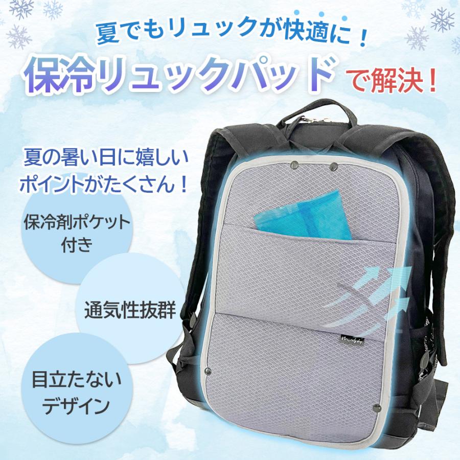 リュックパッド Lサイズ 保冷剤なし 保冷剤パッド ひんやり アイス