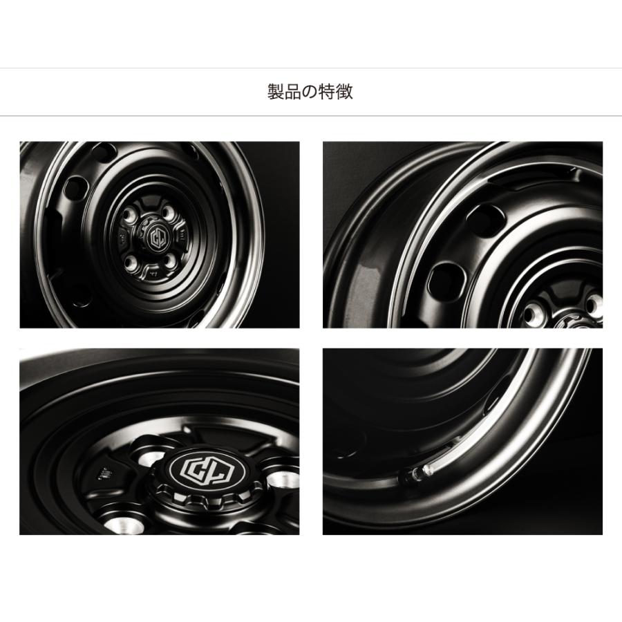 C.L.LINK（シーエルリンク） UNIONRIM TX 15×4.5J +45 100 4H マット