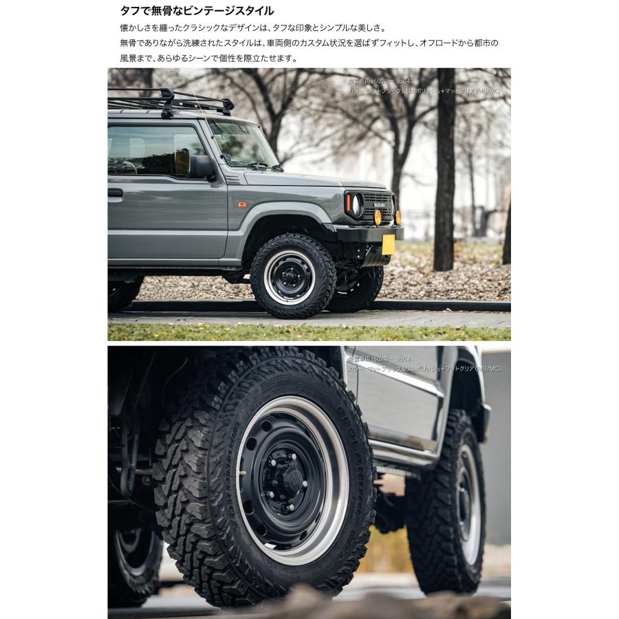 C.L.LINK（シーエルリンク） UNIONRIM TX 16×5.5J +20 139.7 5H マット